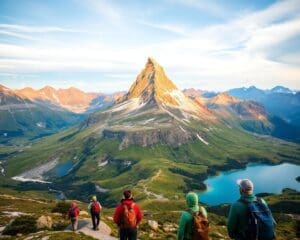 Bewonder de iconische bergen van de Matterhorn