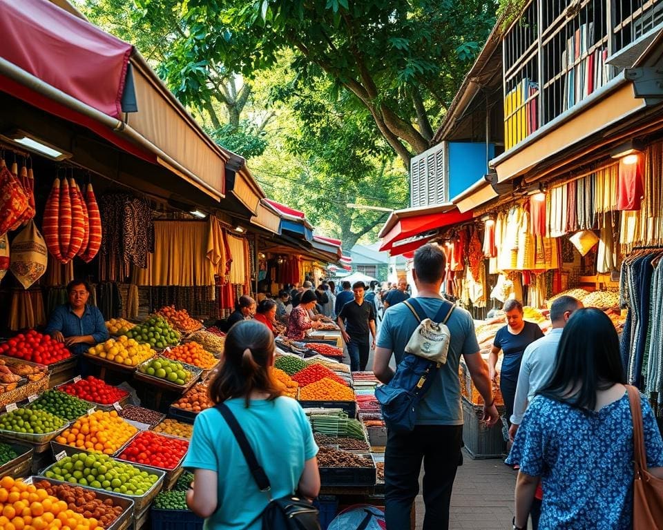 Bewonder de kleurrijke markten van Bangkok, Thailand