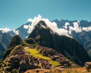 Bewonder de ruïnes van Machu Picchu in Peru