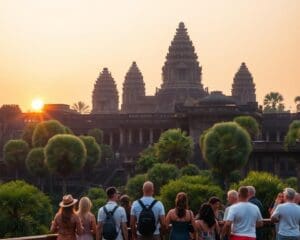 Bewonder de tempels van Angkor Wat, Cambodja