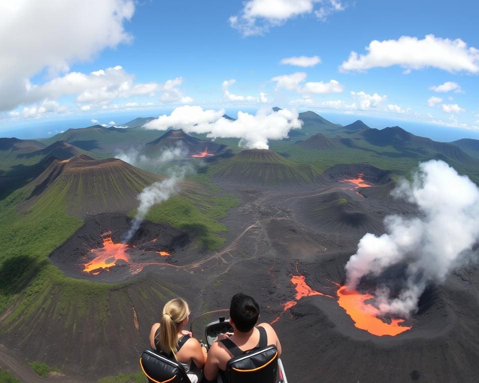 Bewonder de vulkanen van Hawaï vanuit een helikopter