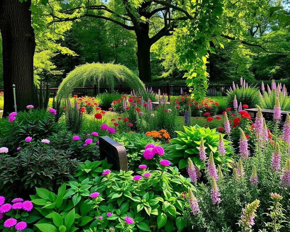 Bloemen voor schaduwrijke plekken