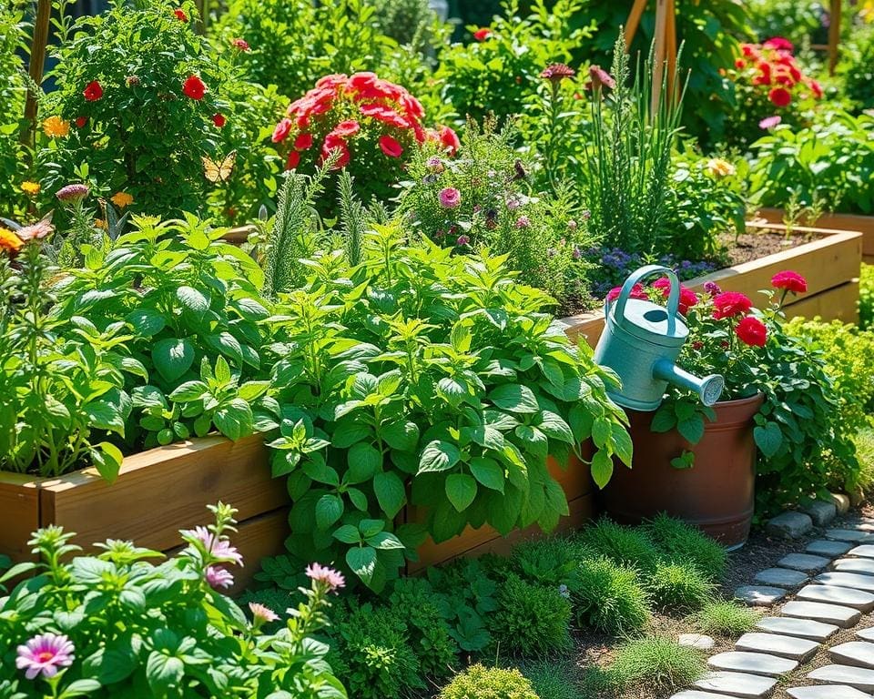 Hoe Creëer Je Een Eetbare Tuin met Kruiden?