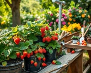 Hoe Kweek Je Je Eigen Aardbeien in Potten?