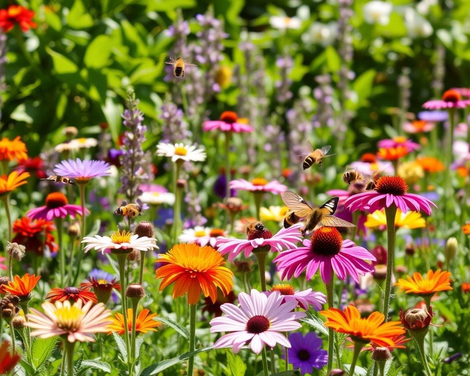 Natuurlijke bestuiving in de tuin