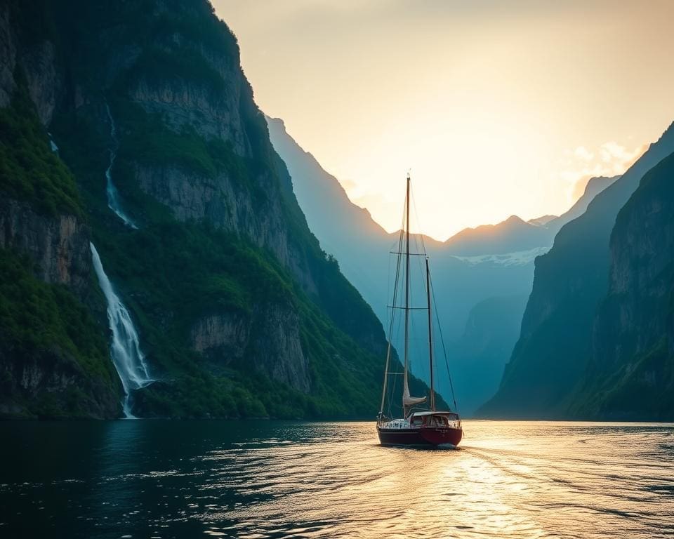 Ontdek de fjorden van Noorwegen tijdens een zeiltocht