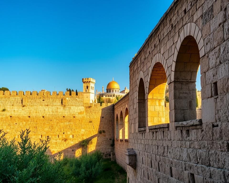 Ontdek de historische stadsmuren van Jeruzalem