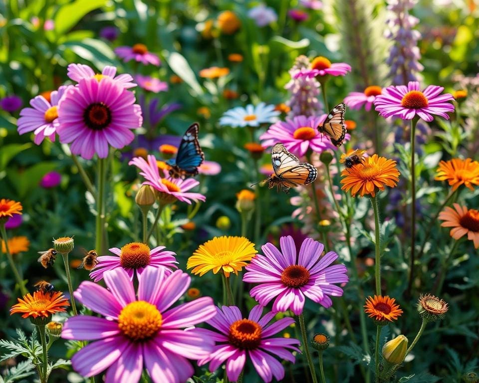 Planten en Bloemen die Bijen en Vlinders Aantrekken