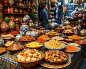 Proef de traditionele gerechten van Marrakesh