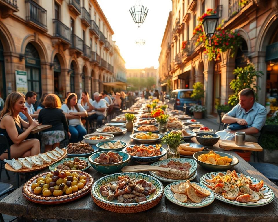 Proef de traditionele tapas in de straten van Sevilla