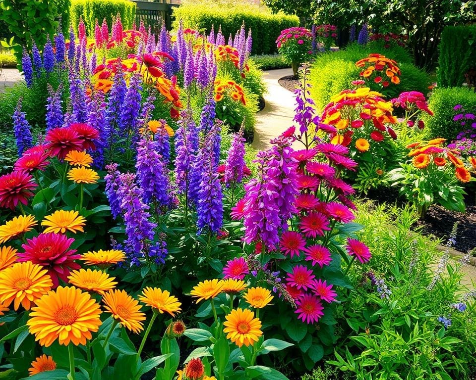 Vaste planten in de tuin