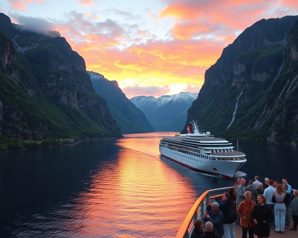 Verken de fjorden van Noorwegen tijdens een cruise