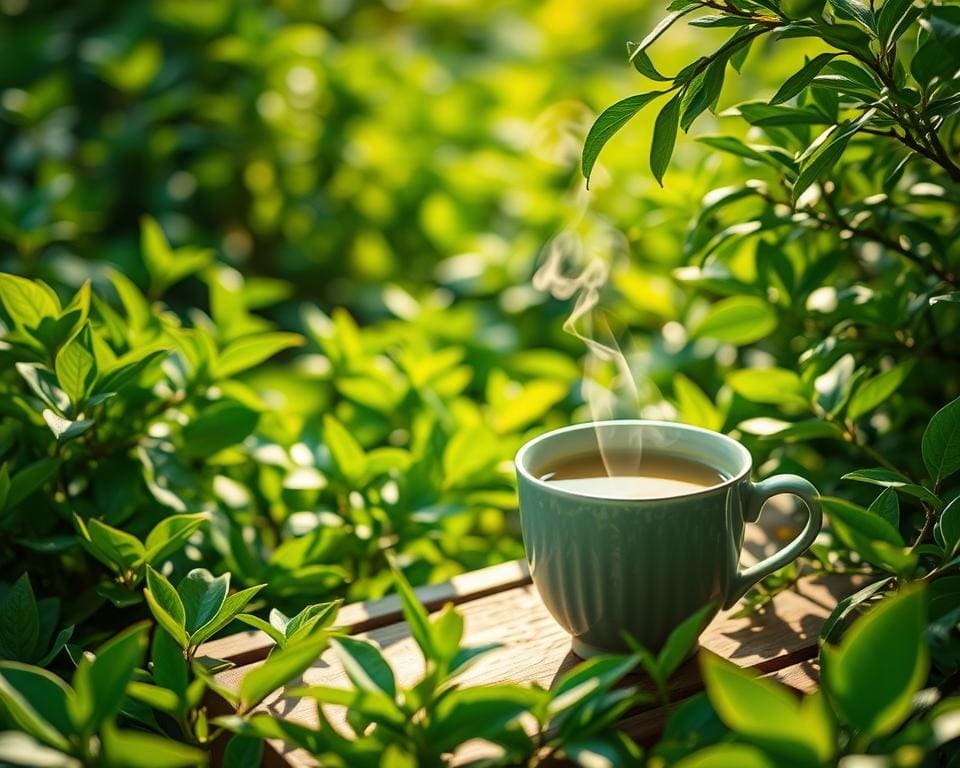 Waarom groene thee helpt bij het verminderen van stress