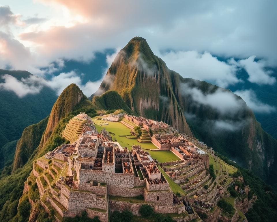 architectonische wonderen Machu Picchu