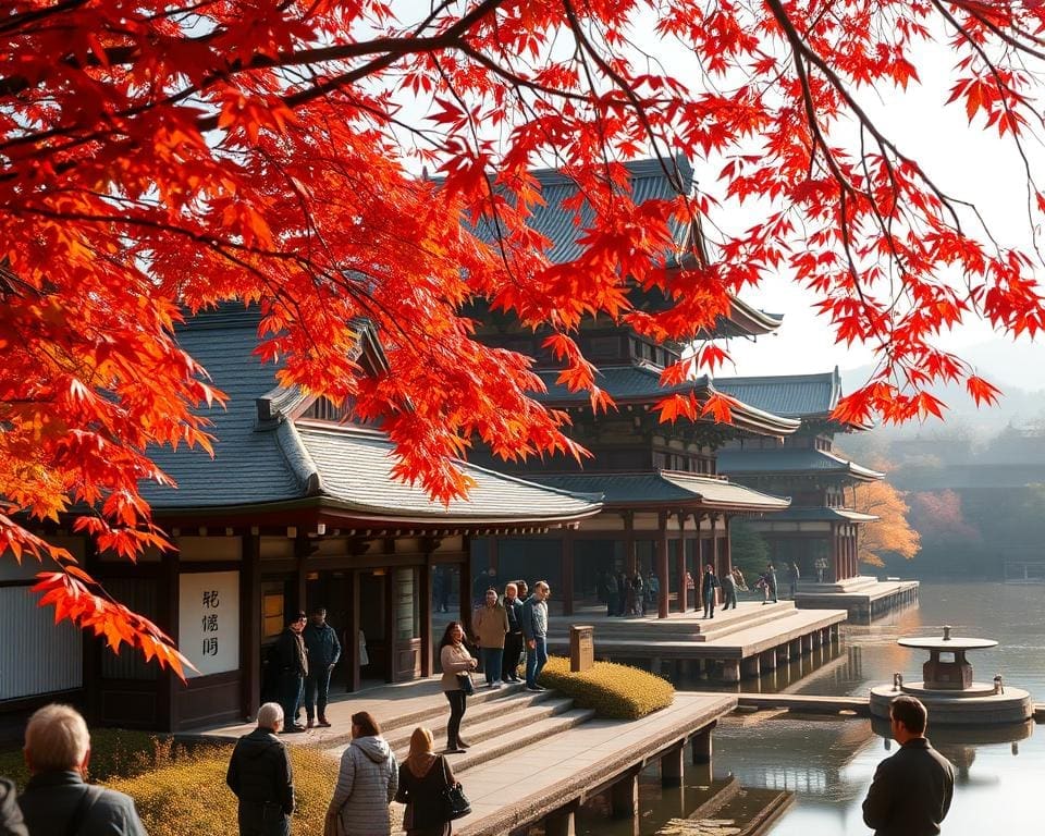 herfstkleuren in Kyoto