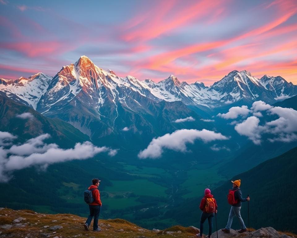 indrukwekkende schoonheid van de Andes bergen