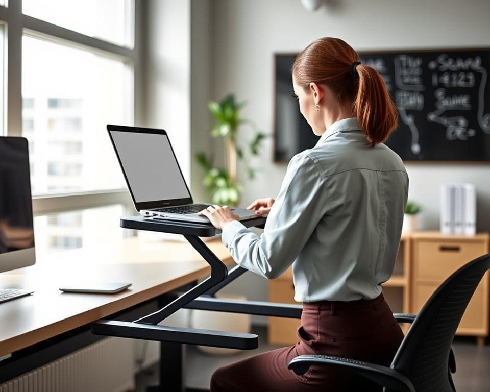 laptopstandaard voor rugklachten