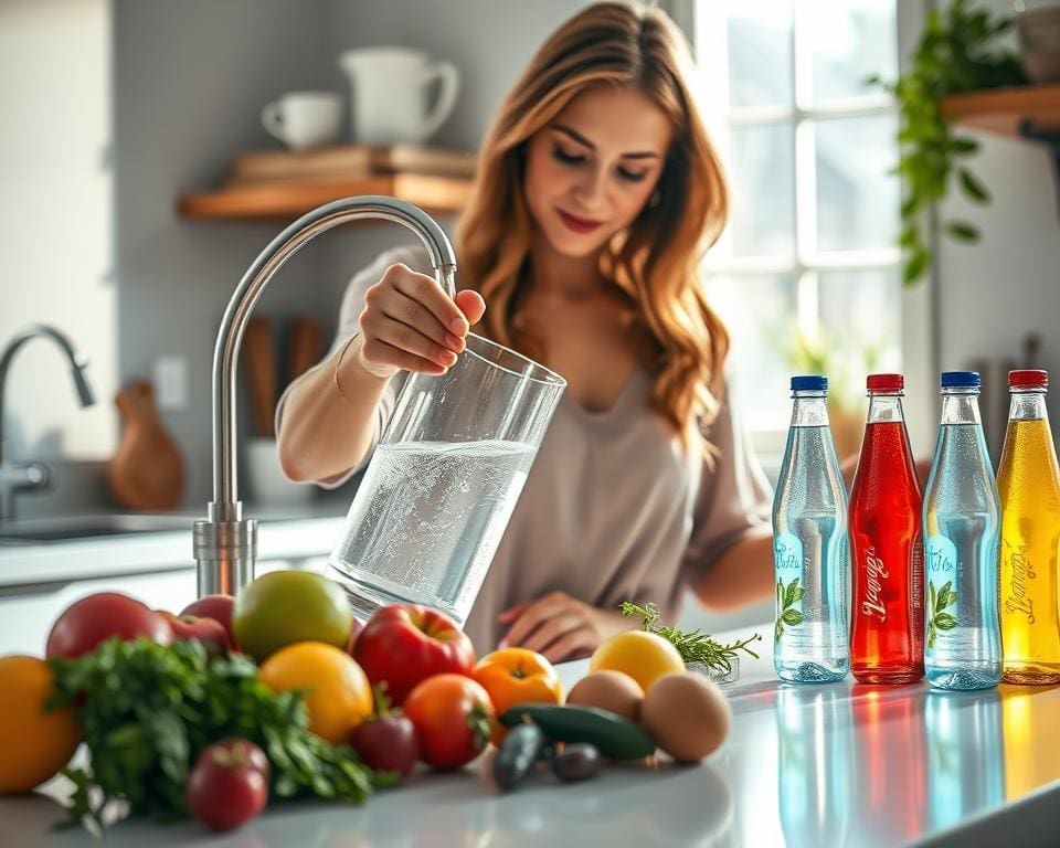 strategieën voor water drinken