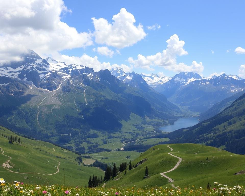 Bergen van de Alpen: wandeltochten door de schilderachtige dalen