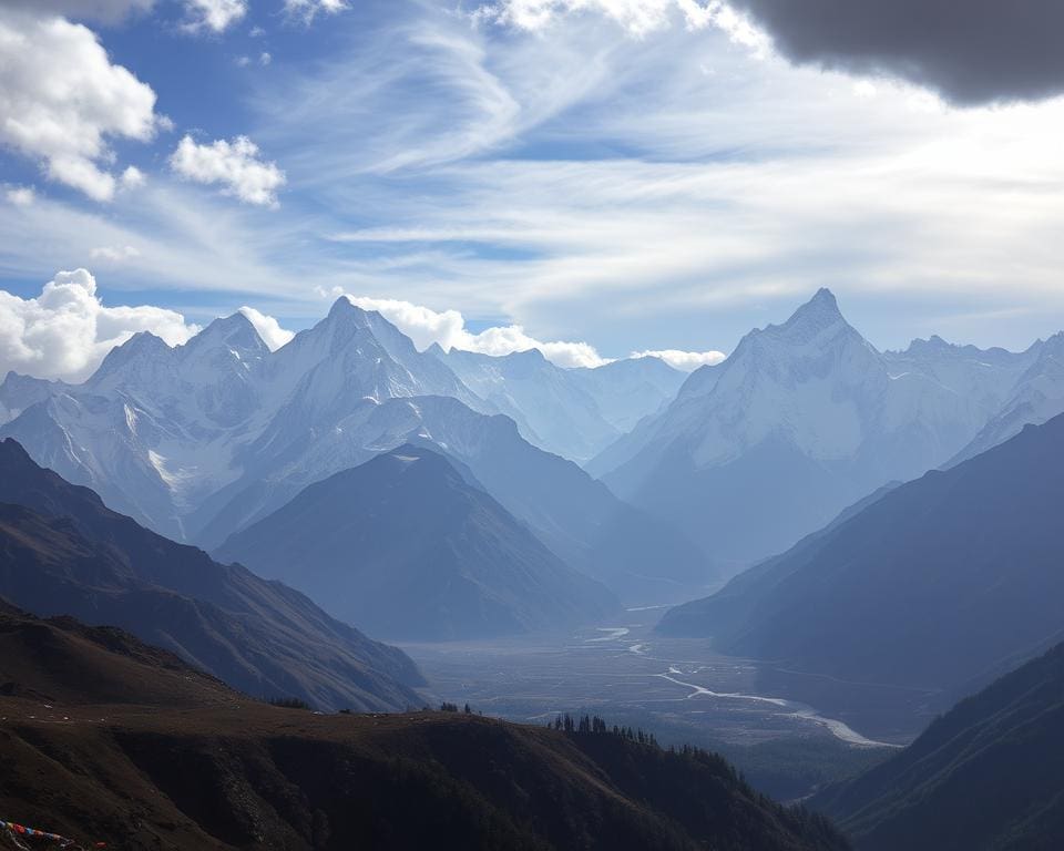 Bergen van de Himalaya: avontuur op de hoogste toppen van de wereld