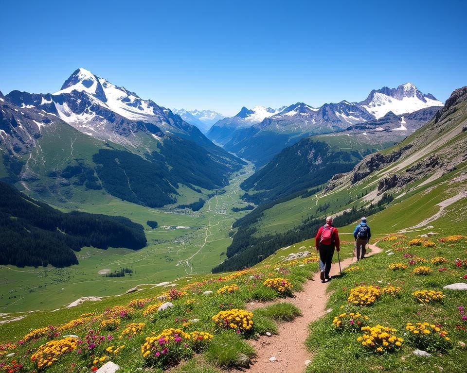 Bergwandelingen Zwitserse Alpen