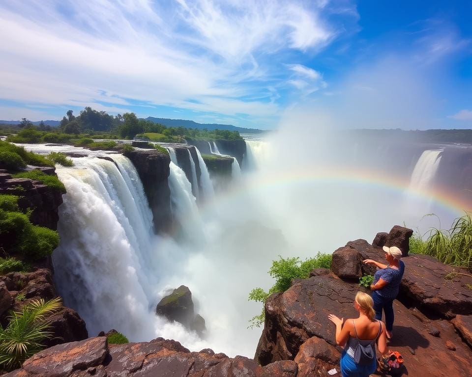 Bewonder de watervallen van Victoria Falls