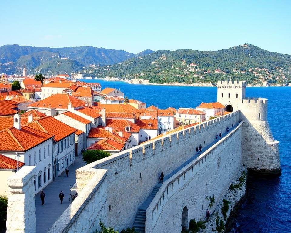 Bezienswaardigheden in de oude stadsmuren van Dubrovnik