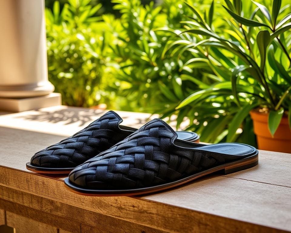 Bottega Veneta slippers: Comfort ontmoet luxe voor zomerse dagen