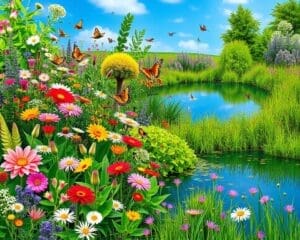 Creëer Een Tuin die Vogels en Vlinders Aantrekt