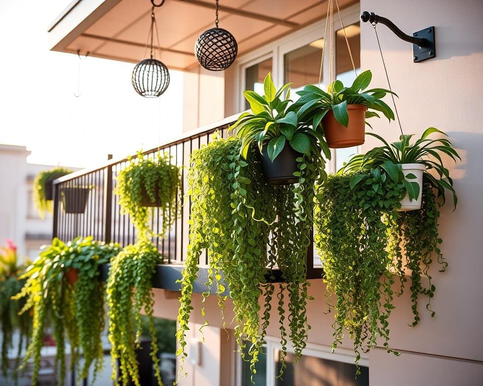 Decoratieve plantenhangers voor interieurdecoratie en stijlvol balkon