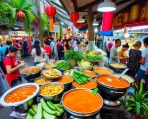 Eetgewoontes in Thailand: pittige curries en street food