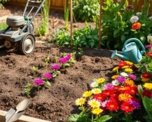 Essentiële Stappen voor Het Aanleggen van Een Bloemenperk