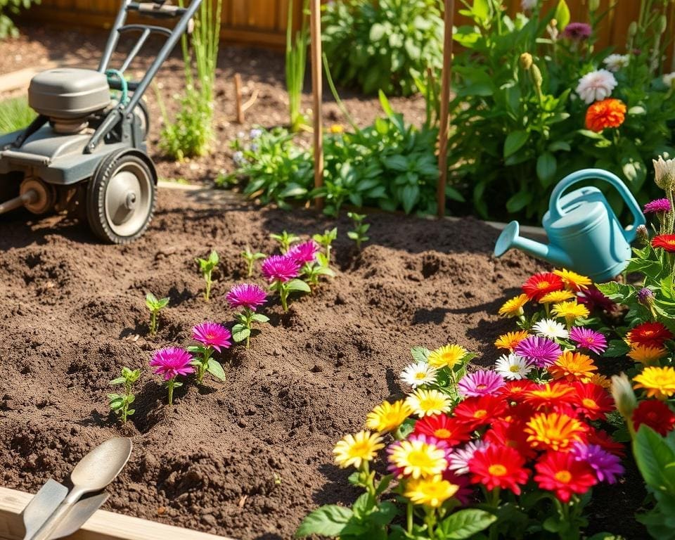 Essentiële Stappen voor Het Aanleggen van Een Bloemenperk