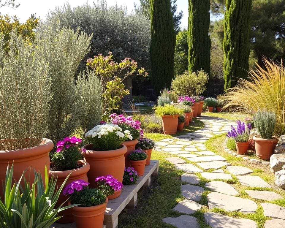 Kenmerken van een Mediterrane tuin