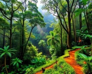 Natuurwandelingen door de regenwouden van Borneo