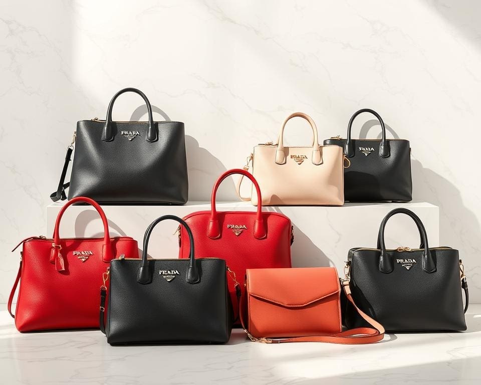 Prada handtassen: De perfecte mix van stijl en functionaliteit