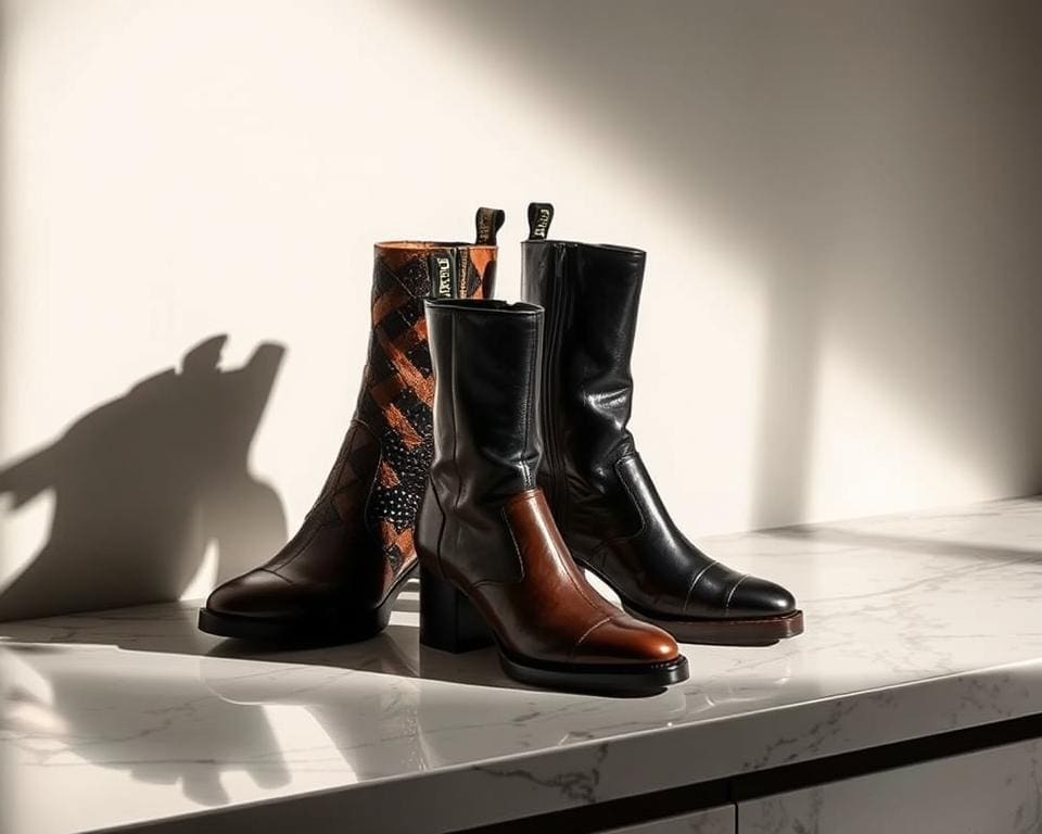 Prada laarzen: Luxe schoeisel voor een gedurfde look