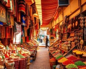 Reizen door de kleurrijke markten van Marrakech