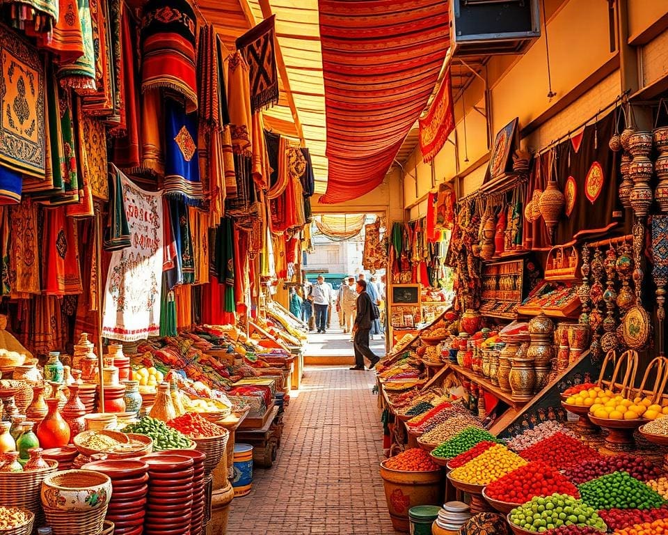 Reizen door de kleurrijke markten van Marrakech