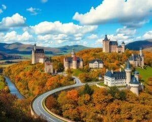 Reizen langs de kastelen van Zuid-Duitsland