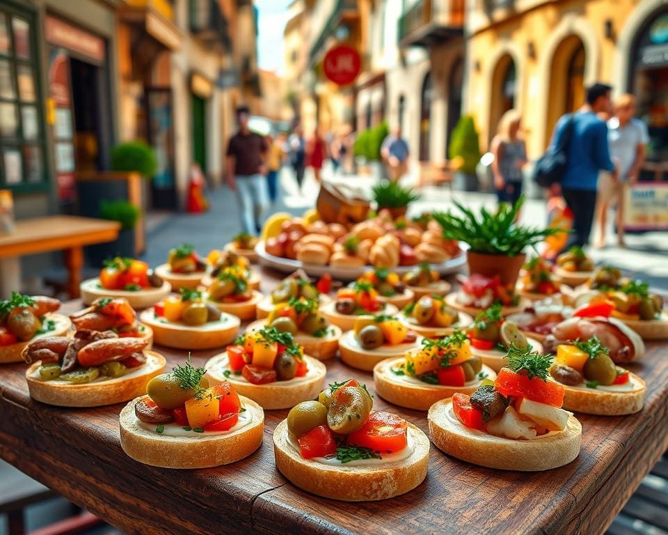 Spaanse pintxos