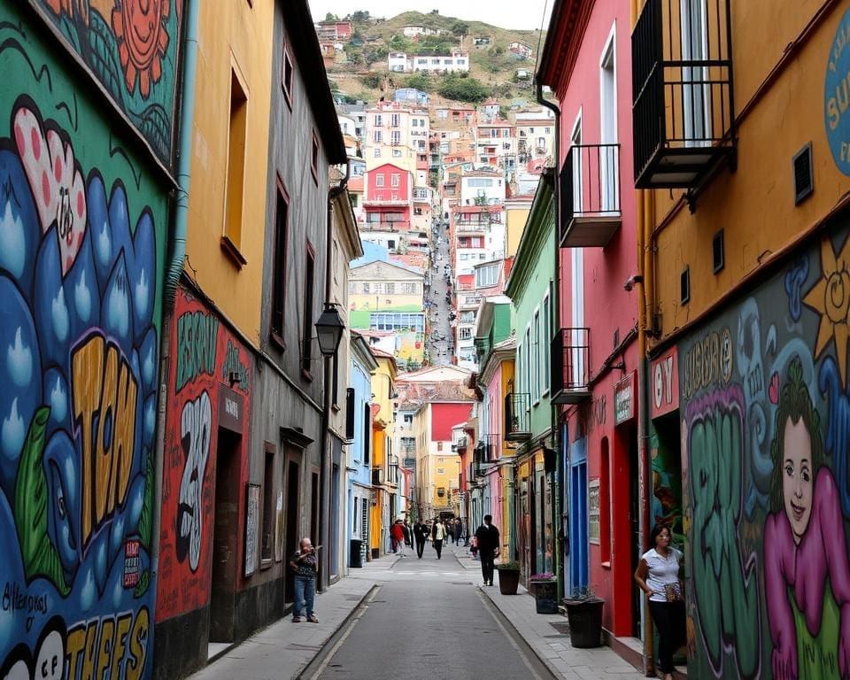 Straatkunst Valparaíso