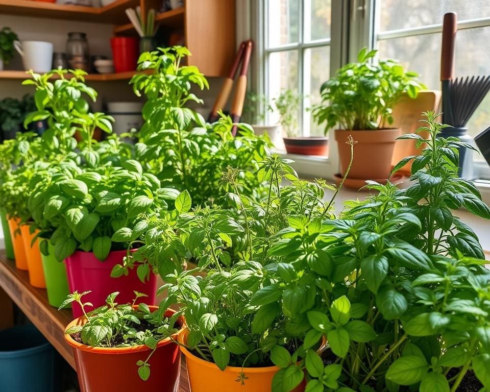 Tuintips voor Het Kweken van Kruiden Binnen