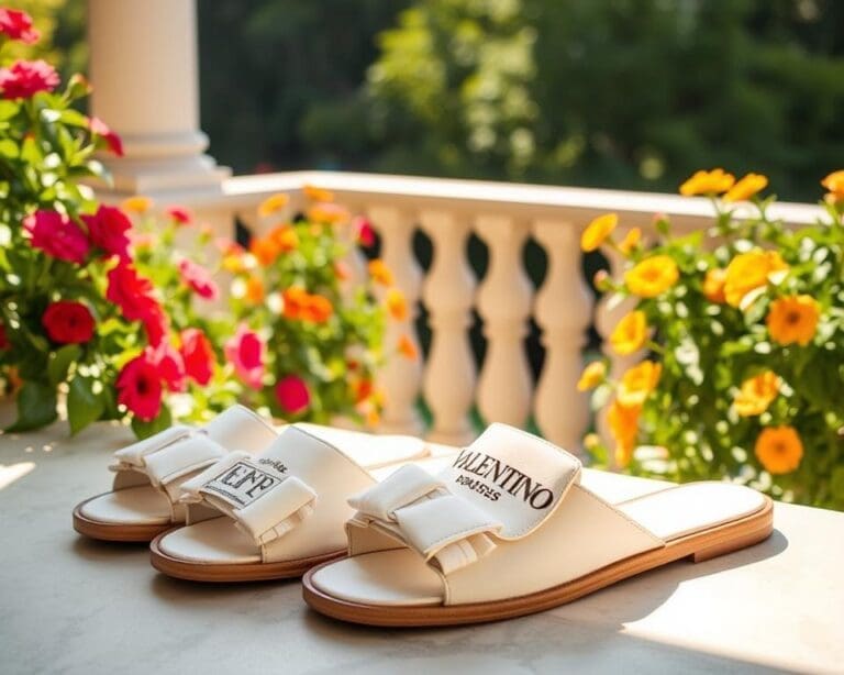 Valentino slippers: Voor een elegante en ontspannen zomerdag