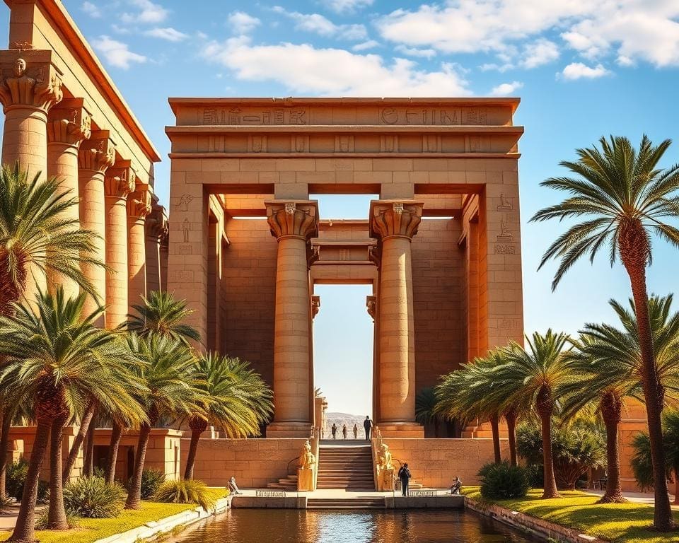 belangrijke tempels in Luxor