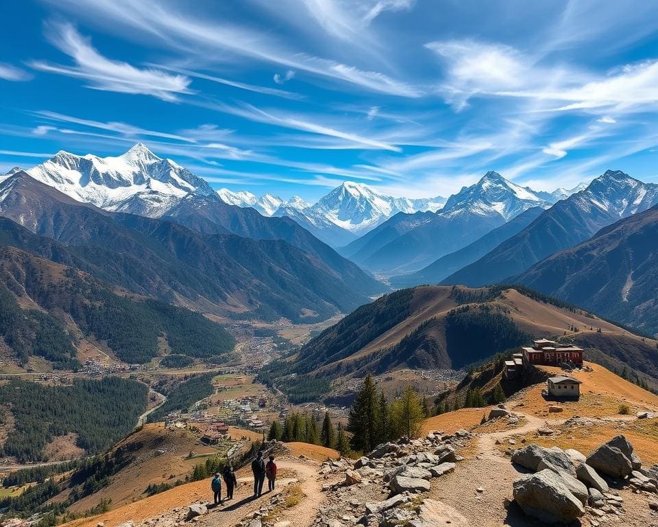 pakketreis opties voor reizen naar de Himalaya