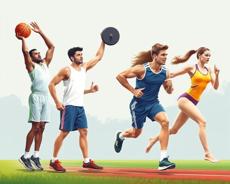 sportkeuze lichaamstype