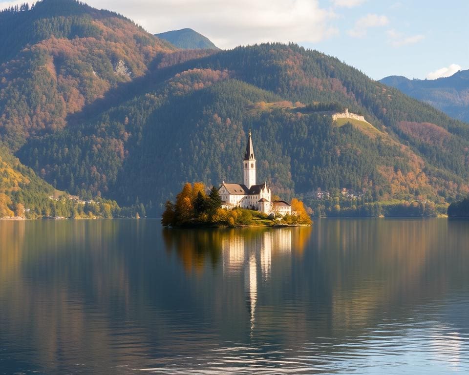 toeristische attracties rondom de meren van Slovenië