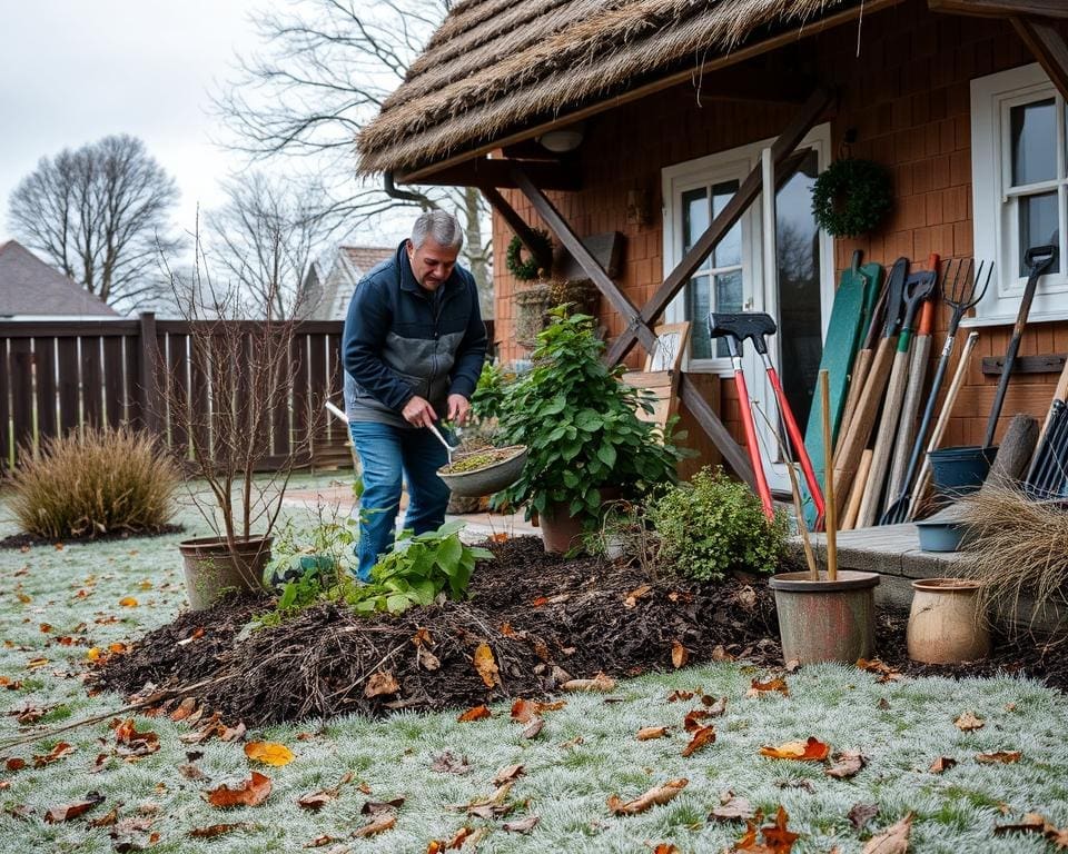 winterklaar maken van de tuin