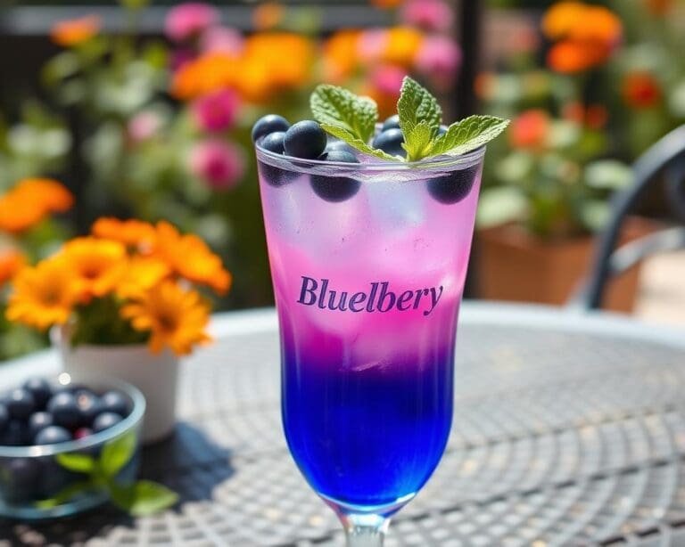 Blueberry Martini: Een cocktail vol bessensmaak